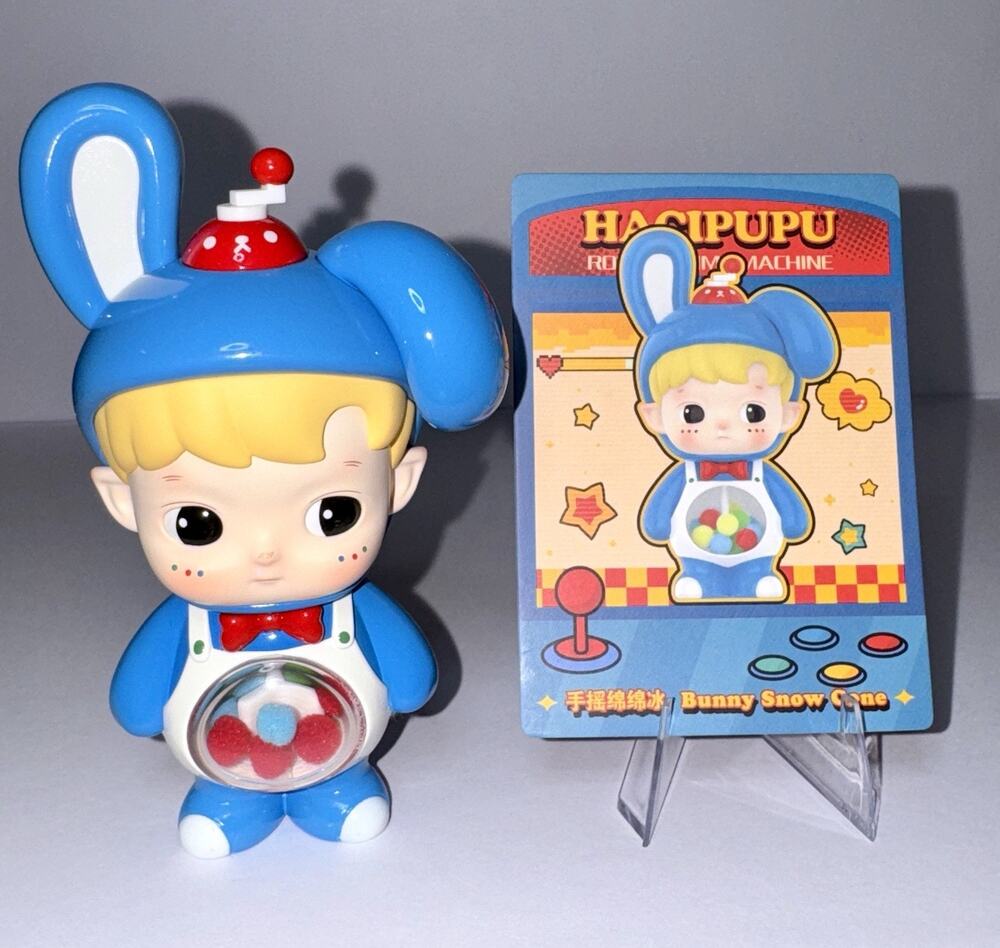 Pop Mart HACIPUPU Rolling Time Machine Blind Box Confirmed Bunny Snow Cone